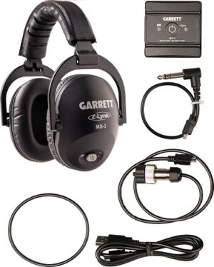 Garrett MS-3 Z-Lynk Wireless Kit Funkkopfhörer Set für alle Detektoren