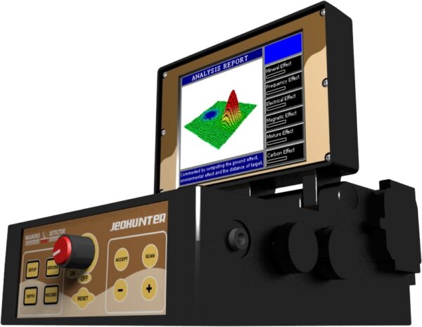Makro Jeohunter 3D Dual System Bodenscanner Golddetektor