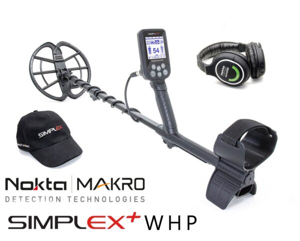 Nokta | Makro Simplex + WHP Funkkopfhörer Metalldetektor Metallsuchgerät Metallsonde Detektor Detector