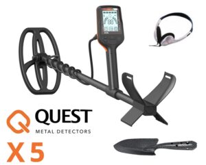 Quest X5 Metalldetektor Metallsuchgerät Metallsonde